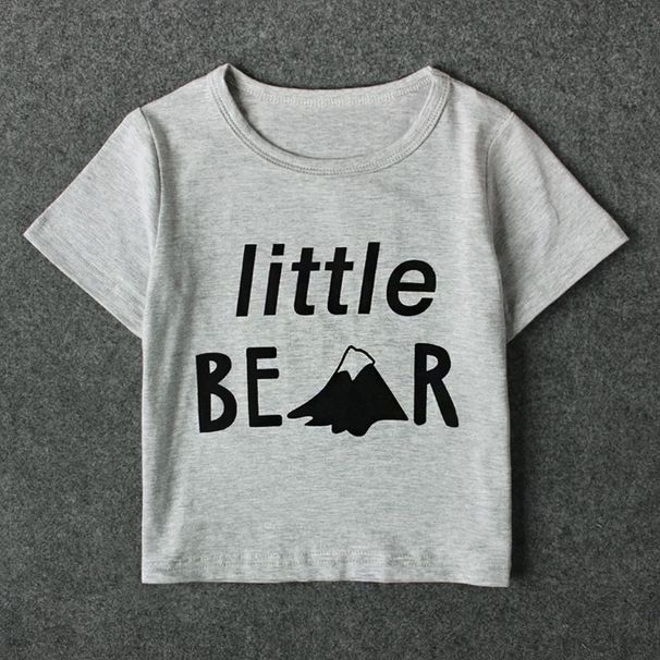 Διασυνοριακά Αμερικανικά Ευρωπαϊκά Παιδικά Ευρωπαϊκά και Αμερικανικά Εξωτερικού Εμπορίου Καλοκαιρινά Ρούχα για Γονείς Παιδικά Μπλούζες με Κοντά Μανίκια Παιδικά Ρούχα_voghion.com