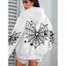 Spider Web Print Kangaroo Pocket Hoodie, Casual Long Sleeve Drawstring Hoodie Spring Autumn Sports_voghion.com