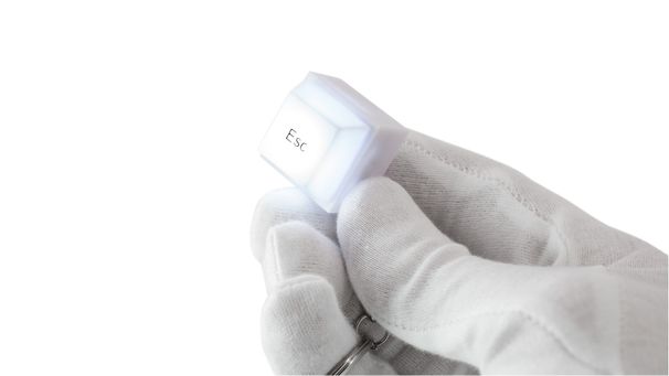 ESC Keyboard with Smooth LED Mechanism & Modern Feature Elegance_voghion.com