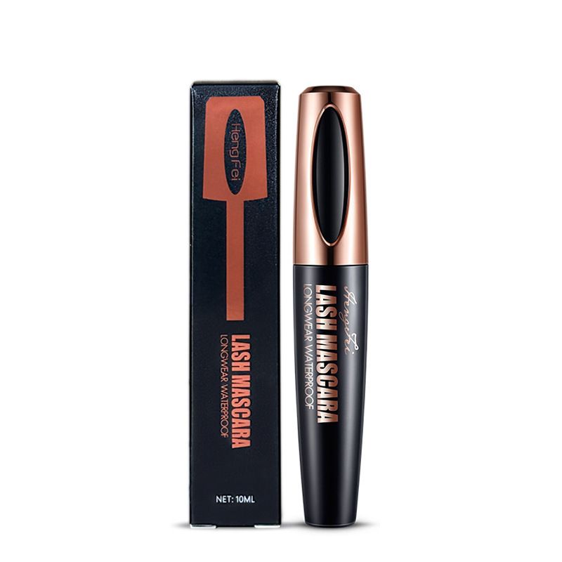 4D Eye Black, Gęsty, Długi, Kręcony, Wodoodporny, Odporny na pot, Długotrwały, Nie matowiejący Eye Black_voghion.com