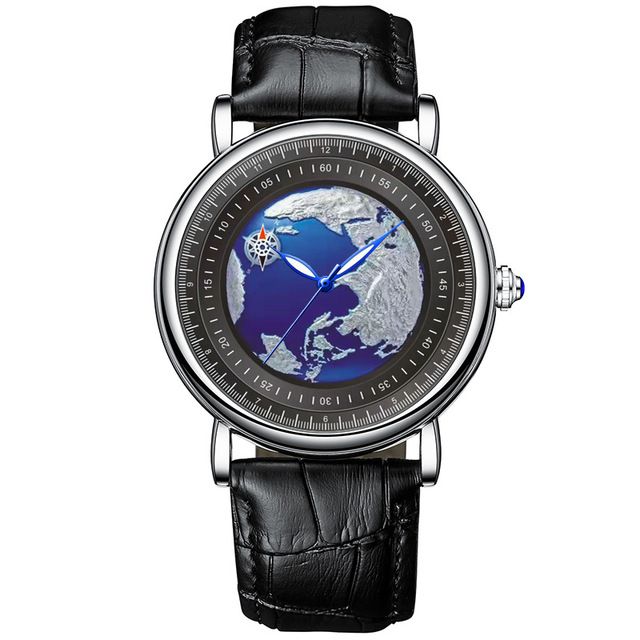 KIMSDUN 2026B trending made in prc man quartz watch nice PU leather strap Waterproof compass character expedition watch kit_voghion.com