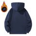 Neuer Herren-Kapuzenpullover aus Fleece für Herbst und Winter, dicker Pullover_voghion.com
