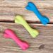Soft 1pc Toy; Bone Chew Shape Pet Dog Teething Resistant Bite Toy; Toys Training_voghion.com