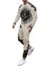 Ensemble de vêtements tendance pour hommes, pull ample à manches longues et col rond, pantalon de sport et de loisirs, nouvelle collection printemps et automne 2023_voghion.com