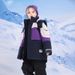 "3-in-1 Kids' Down Jacket – All-Weather Winter Coat For Boys & Girls (110-180cm, Violet/Red/Green, Waterproof & Windproof)"_voghion.com