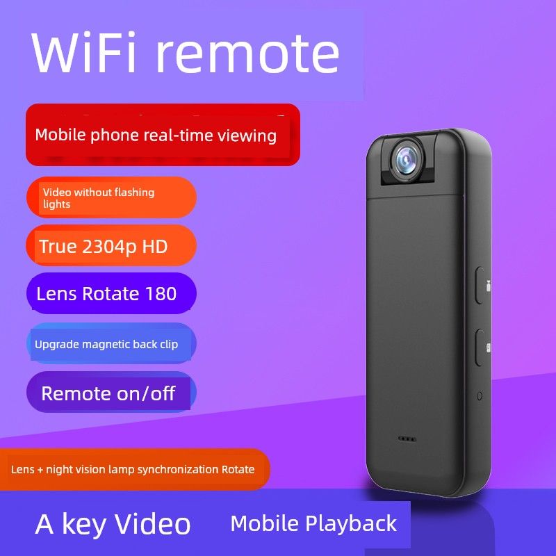 4G Przenośny Rejestrator Fotograficzny Dziecięca Kamera Na Klatkę Piersiową Bez Sieci Ultra HD Wideo Telefon Komórkowy Zdalny Podgląd W Czasie Rzeczywistym_voghion.com