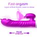 Doppelzunge Cunnilingus Vibrator Teleskop Rotierender Dildo Heizung Klitoris Stimulieren Vibrator Erwachsene_voghion.com