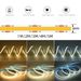 12V High Density COB LED Streifen Lichter Flexible Band Seil Schrank Beleuchtung Lampe_voghion.com