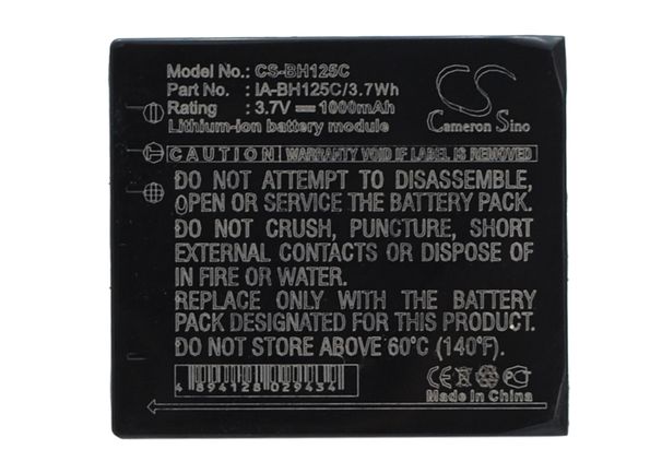 1000mAh Battery - CS-BH125C / Li-ion / Volts: 3.7_voghion.com