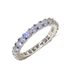 Cao Shi New Style Starry Sky Damen Cluster Full Circle Simulierter Zirkon Leichter Luxus Mode Band Ring_voghion.com