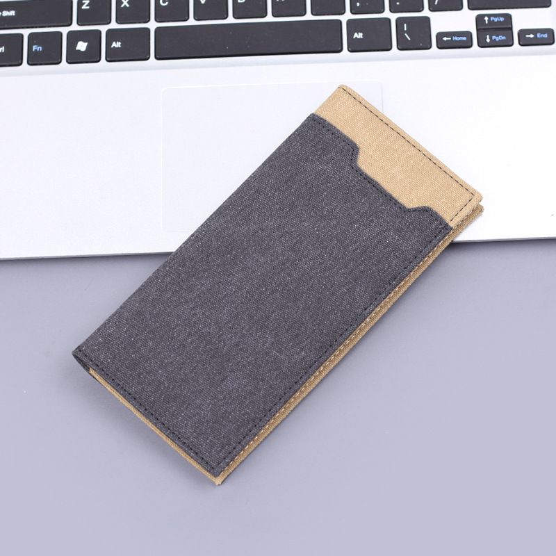 Wallet, New Arrival, Denim Long Wallet For Men's Suits, Large Capacity 12 Card Slots, Economical And Practical, Highly Recommended!_voghion.com