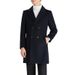 Herren-Peacoat aus Wollmischung – Slim Fit, zweireihiger Mantel für Business & Smart Casual (Schwarz/Marineblau, Größen L-XXXXL)_voghion.com