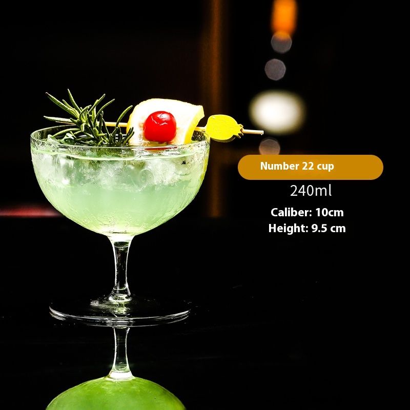 Vaso transparente ligero sin fondo para cóctel, té helado de isla simple, vaso redondo ultrafino Collins, vaso largo para agua potable_voghion.com