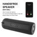 Altoparlante portatile wireless Bluetooth, lettore musicale impermeabile, soundbar, altoparlante stereo, supporta scheda TF, radio FM_voghion.com