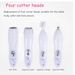 Electric Epilator USB Cordless Rechargeable Women Shaver Facial Hair Removal Bikini Trimmer Can Be Used All Over The Body_voghion.com