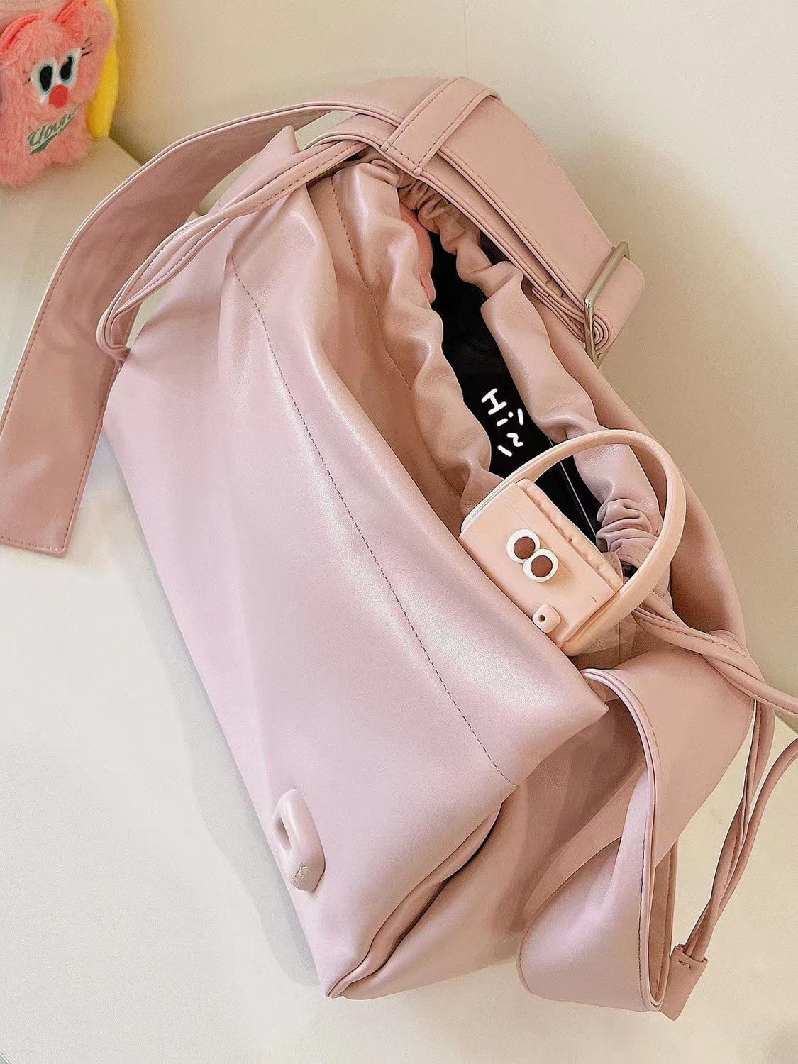 Borsa da donna nuova e versatile per pendolarismo ad alta capacità, casual, con tracolla, coulisse e fibbia_voghion.com