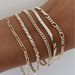 Trendy sieraden Hot Sale Metalen 5-delige armbandset Eenvoudige meerlaagse ketting Handaccessoires_voghion.com