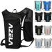 Mochila deportiva para correr y hacer deporte al aire libre, incluye botella para trail, maratón y ciclismo. Bolsa de agua flexible._voghion.com