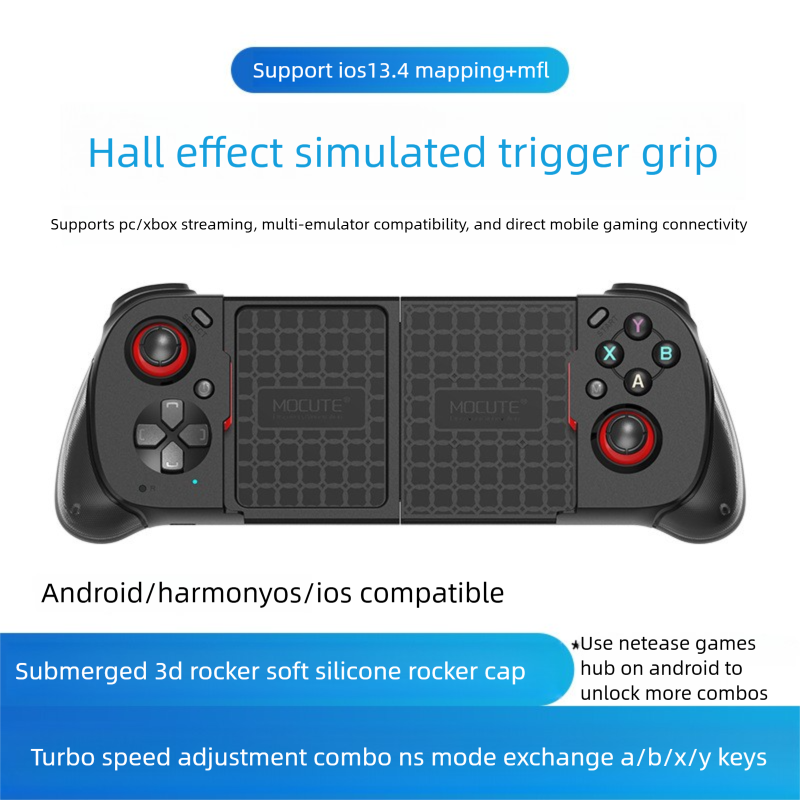 Nuovo controller wireless Bluetooth estensibile Mocute 062 per Android e iOS con grilletto Hall per NS_voghion.com