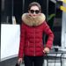 Women's Winter Puffer Jacket With Faux Fur Hood – Short Quilted Coat ( Thick Warm, Plus Size Friendly)_voghion.com