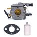 WT-170 WT-170-1 Carburetor For Husqvarna 50 51 55 Rancher Chainsaw 503281504_voghion.com