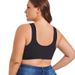 Žensko perilo Plus Size A G Cup 34 50 Super Large Size Modrček brez jeklenega obroča, telovnik, velika skodelica, spodnje perilo s čipkasto zaponko spredaj_voghion.com