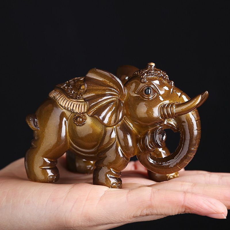 Color-Changing Pet [Auspicious Wishful] Tray Set Accessories Treasure Wealth-Attracting And Blessing-Bringing Tea_voghion.com