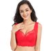 A Great Item For Large-sized Lace Bras: No Steel Ring Vest Style, Comfortable And Worry Free For Sports And Sleep--50/115D_voghion.com