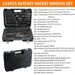 46~216 PCS Socket Set 1/2' 3/8' 1/4' Drive Ratchet Spanner Car Repair Tool Kit_voghion.com