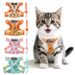 Printemps et été nouvelle laisse petit chat animal de compagnie harnais chien confortable respirant mignon imprimé_voghion.com