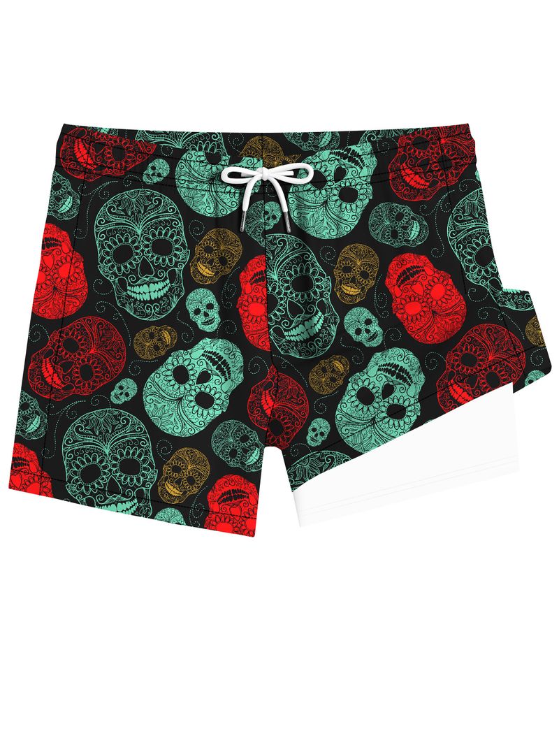 Men's Clothing New Men's Quick Drying Surf Pants Sublimation Printing Beach Pants_voghion.com