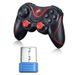 1Pc Adapter USB Empfänger Bluetooth Wireless Gamepad Konsole Dongle Für T3/NEUE S5 Rot Spiel Controller_voghion.com
