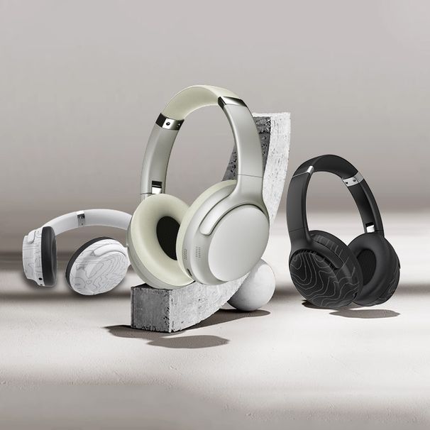 Wireless Bluetooth Headphones Over Ear With Noise Cancelling, Hi-Fi Stereo Sound, FM Radio, Lightweight Comfort For Music & Calls_voghion.com