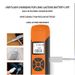 1 PC Mini Fiber Optic Detector Optical Power Meter Fiber Optic Attenuation Testing Instrument Orange_voghion.com