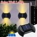 1 Stücke Outdoor Solar Lampe LED Solar Licht Wand Straße Licht Lampe Solar Powered Sonnenlicht 8 LED Lampe Garten Dekorative XYZ_voghion.com