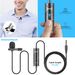 Microfono Lavalier BOYA BY-M1S da 3,5 mm TRRS per smartphone, PC, telecamera, microfono a bavero, registrazione, streaming live su Youtube, cavo da 6 m_voghion.com