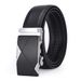 Men's Double-Sided Genuine Leather Belt With Automatic Buckle - Business & Formal Style (Custom Logo Available)_voghion.com