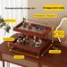 Solid Wood Dektop Dreing Table Skincare Organizer Multi-layer Liptick Perfume Cometic Storage Rack With_voghion.com