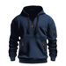 Heren hoodie met capuchon, mouw en rits, sport en vrije tijd_voghion.com