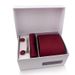 2025 Solid Color Men's Gift Box 6-Piece Set Tie Pocket Square Collar Clip Cufflinks_voghion.com