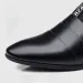 2025 New Men's Formal Shoes Plus Size Moccasins Pointed Toe Man Leather Shoe Classic Wedding Shoes Office Business Casual Shoes_voghion.com
