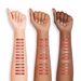 6-pack nude läppenna i trä med vattenfast naturlig matt linje som inte bleknar, set med läppstift för kvinnor_voghion.com