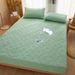 Quilted Waterproof Mattress Protector - Fitted Sheet Style (Hypoallergenic Dust Mite Proof Non-Slip Breathable Cotton Layer Machine Washable)_voghion.com
