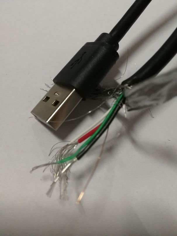 Unbeatable Quality USB A Male Single Head 2 Core/4 Core/5 Core Data Charging Pure Copper Screen-Blind Frequency Cable_voghion.com