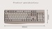 Mechanical Feel Ultra-Quiet Wired Keyboard Mouse Set Laptop And Desktop, External Office Use, Suitable For Women_voghion.com