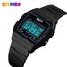 Pánské hodinky Digital Watch Personality Square Digital Display Fashion Lovers Watch_voghion.com