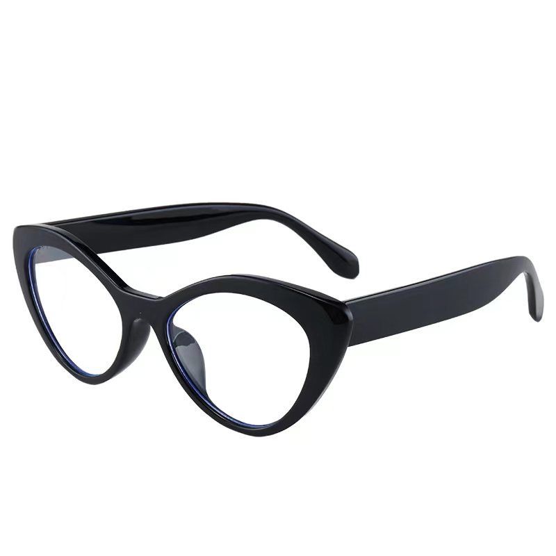 Occhio di gatto nero, QI elevato, non necessita di trucco, anti-luce blu, abbinabile a montature miopi_voghion.com