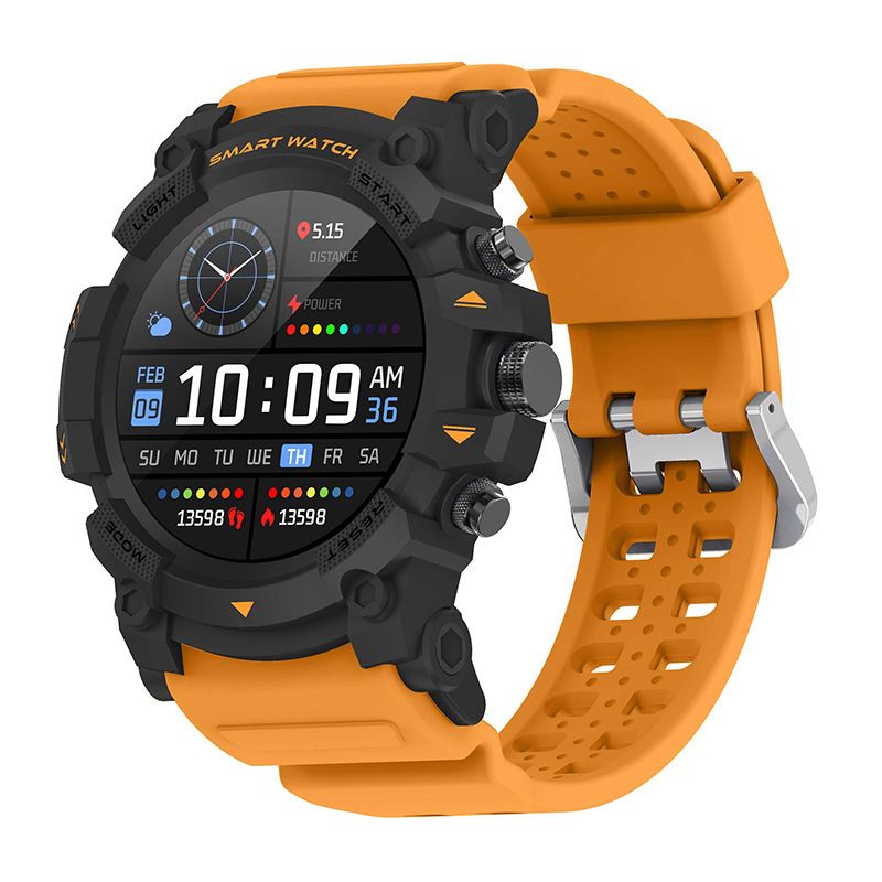 Nuovo Smartwatch G02 con cardiofrequenzimetro, pressione sanguigna, posizionamento GPS a quattro stelle, chiamata Bluetooth, multi-movimento_voghion.com