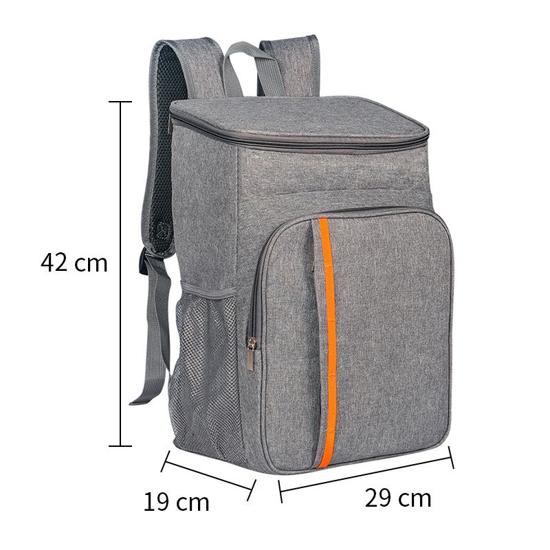 Rucsac izolat Cooler 20L impermeabil Oxford picnic bag pentru camping plajă în aer liber etanș curea de umăr multi-compartiment_voghion.com