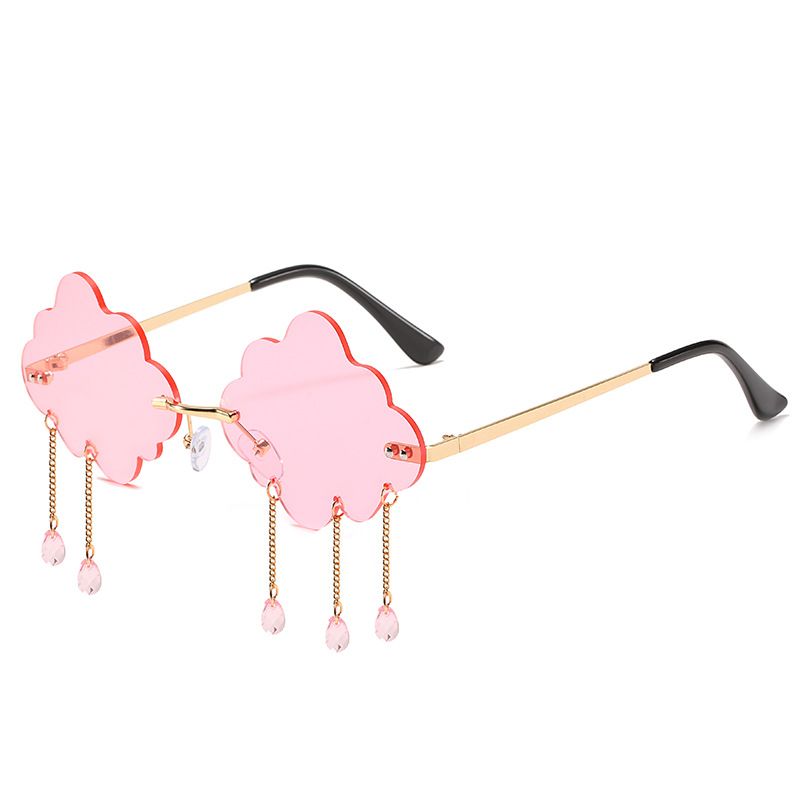 Fashion Unique Cloud Raindrops Sunglasses Women Men Exaggerated Rainning Style Sun Glasses Funny Fashion Party Eyewear Cosplay_voghion.com